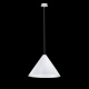 Mont lampa wisząca z abażurem stożek 35cm (jedwab i inne kolory) Ramko