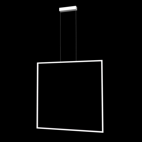Akira Vertical LED lampa wisząca kwadrat 83cm lub 108cm Ramko