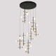 Helmond lampa wiszaca na kole długa 81cm średnica 90cm wys Italux