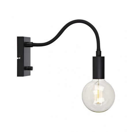 RAW Kinkiet 1L czarny chrom lampa skandynawska Markslojd