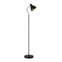 NITTA czarna lampa podłogowa Markslojd