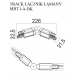 Dobac MAXLight track łącznik łamany czarny