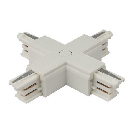 Dobac MAXLight track łącznik x biały
