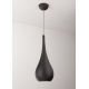 Drop lampa wisząca czarna MAXLight