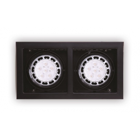 Matrix oprawa podtynkowa II czarna MAXLight