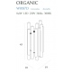 Organic kinkiet złoty ściemnialny MAXLight
