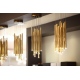 Organic lampa wisząca 10x złota mała ściemnialna MAXLight