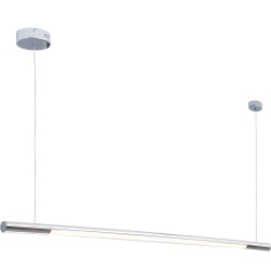 Organic lampa wisząca horizon 100cm chrom