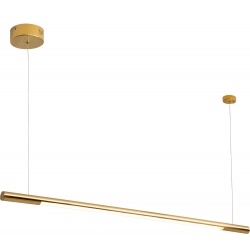 Organic lampa wisząca horizon 100cm złota