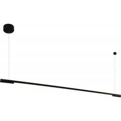 Organic lampa wisząca horizon 150cm czarna