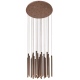 Organic lampa wisząca organic 33x1 copper ściemnialna MAXLight