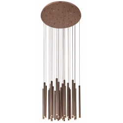 Organic lampa wisząca organic 33x1 copper ściemnialna