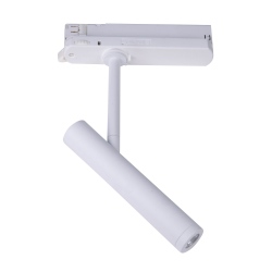 Pistol oprawa do szynoprzewodu biała 12w led