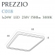 Prezzio plafon kwadrat 44 x 44 cm 24w MAXLight