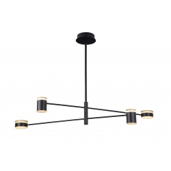 Puma lampa wisząca led 4x 7w bk/gd/wd