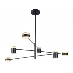 Puma lampa wisząca led 6x 7w bk/gd/wd