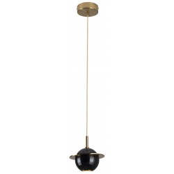 Uranos lampa wisząca czarny