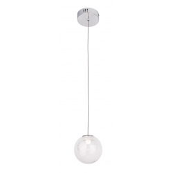 Zoe lampa wisząca 1x1.5w chromowa
