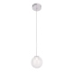 Zoe lampa wisząca 1x1.5w chromowa MAXLight