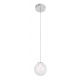 Zoe lampa wisząca 1x1.5w chromowa MAXLight