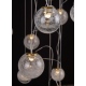 Zoe lampa wisząca 24x1.5w chromowa MAXLight