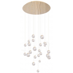 Zoe lampa wisząca 24x1.5w złota