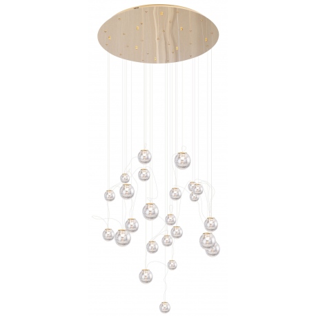 Zoe lampa wisząca 24x1.5w złota MAXLight