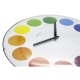 Dots Dome zegar 35cm biały szklany NeXtime