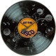 All the Disco zegar czarny szklany 43cm NeXtime