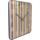 Smithy Dome Square zegar kolorowy szklany 35x35cm NeXtime