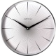 2 Seconds zegar aluminium szklany biały 40cm NeXtime