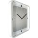 Square Wall zegar drewniany metal szkło 40x40cm NeXtime