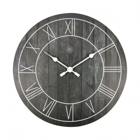 Paul nXt zegar ciemny drewniany 40cm NeXtime