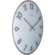 Reflect zegar białe szkło lustrzane 43cm NeXtime