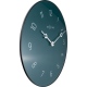 Carousel zegar szklany szary 40cm NeXtime