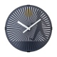 Walking Man zegar czarny metalowy 30cm NeXtime