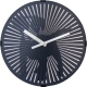 Dog zegar czarny metalowy 30cm NeXtime
