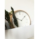 Cork zegar korkowy szklany biały 30cm NeXtime