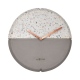 Conrazzo zegar betonowy jasny szary 32cm NeXtime