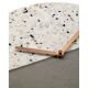 Conrazzo zegar betonowy jasny szary 32cm NeXtime