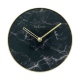 Marble Table zegar czarno złoty 20cm NeXtime