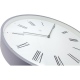 Duke nXt zegar tworzywo szaro biały rzymskie cyfry 40cm NeXtime