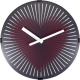 Motion Heart Kinegram zegar metalowy czewony 30cm NeXtime