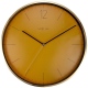 Essential Gold zegar szklany metalowy pomarańczowy 34cm NeXtime