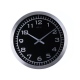 Blacky zegar aluminiowy czarny 25cm NeXtime