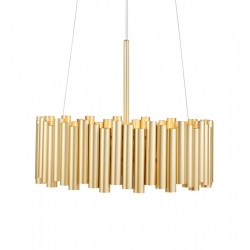 Level lampa wisząca złota 52cm