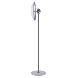 Sydney LED lampa podłogowa biała srebrna