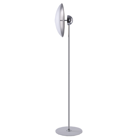 Sydney LED lampa podłogowa biała srebrna Cosmolight