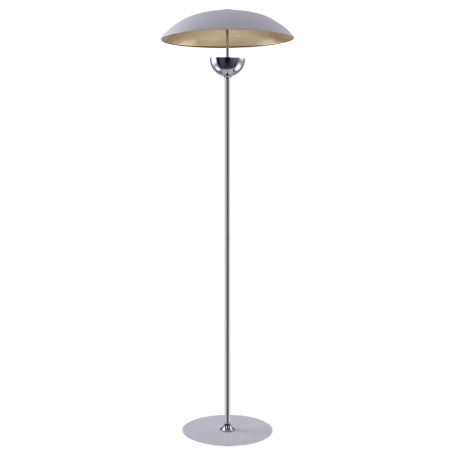 Sydney LED lampa podłogowa duża biała srebrna złota Cosmolight