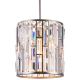 Kyiv lampa wisząca szampańska kryształowa 25cm Cosmolight